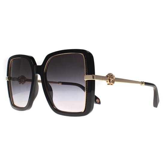 Roberto Cavalli Square Womens Black Grey Gradient SRC007 Sunglasses - Image 2