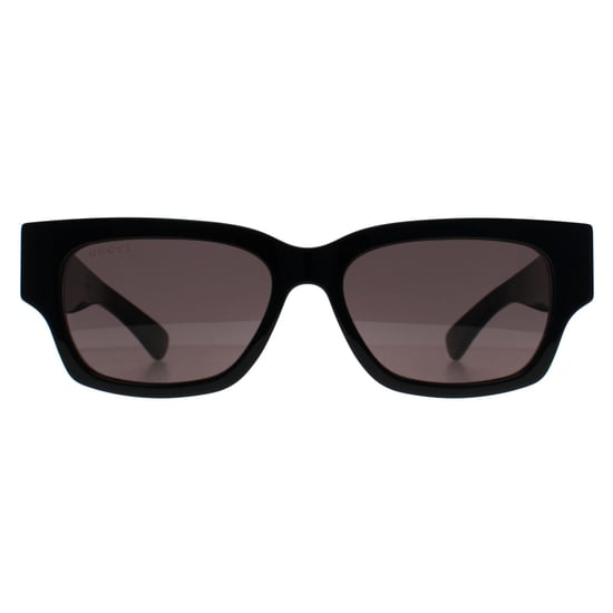 Gucci Rectangle Unisex Black Grey GG1794S - Image 1