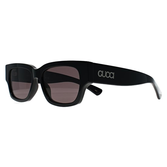 Gucci Rectangle Unisex Black Grey GG1794S - Image 2