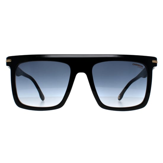 Carrera Rectangle Mens Black with Gold Blue Gradient 359/S - Image 1