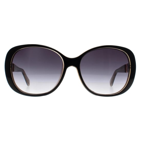 Karen Millen Butterfly Womens Black Nude Brown Gradient Dark Grey KM5054 - Image 1