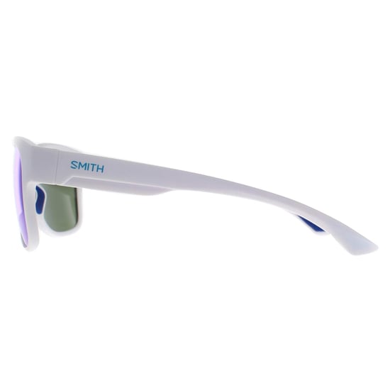 Smith Rectangle Unisex Matte White Blue Mirror Holiday - Image 3