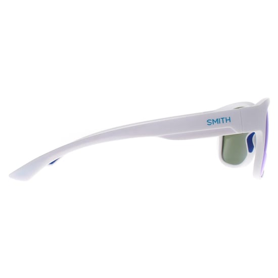 Smith Rectangle Unisex Matte White Blue Mirror Holiday - Image 4