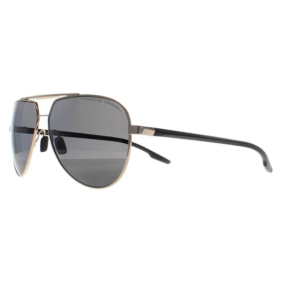 Porsche Design Aviator Unisex Gold Black Grey P8935 - Image 2
