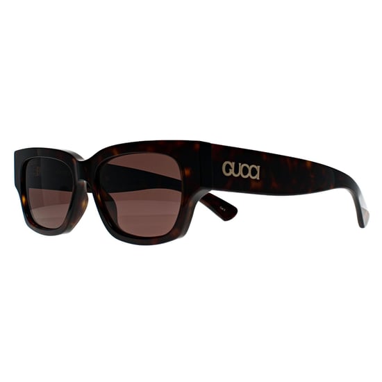 Gucci Rectangle Unisex Havana Brown GG1794S - Image 2