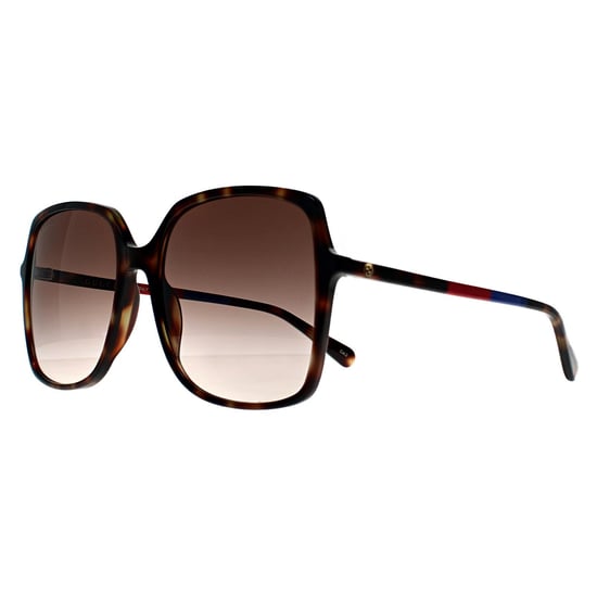 Gucci Square Womens Havana Brown Gradient GG0544S - Image 2