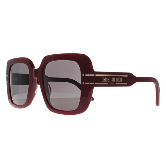 Dior Square Womens Bordeaux Grey Mirror DiorSignature S11I - Image 2