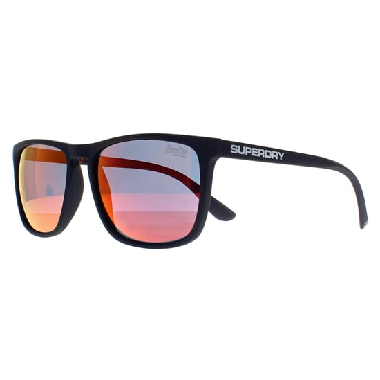 Superdry Rectangle Mens Rubberised Blue Red Mirror Shockwave - Image 2