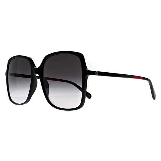 Gucci Square Womens Black Grey Gradient GG0544S - Image 2