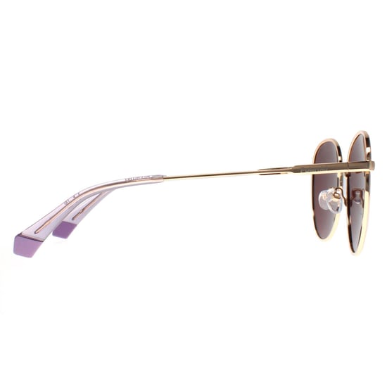 Polaroid Round Unisex Gold Violet Violet Polarized PLD 6215/S/X - Image 4