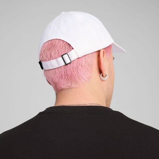 Accessories Puma Essential Script Logo Dad Cap in White - Image 4