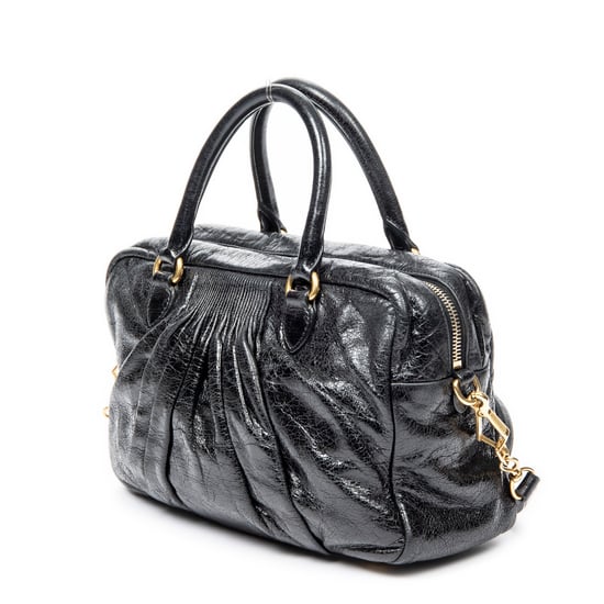 Mini Pleated Boston Shoulder bag - Image 2