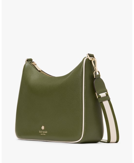 Emma Colorblock Pebbled Leather Large Crossbody - Image 3
