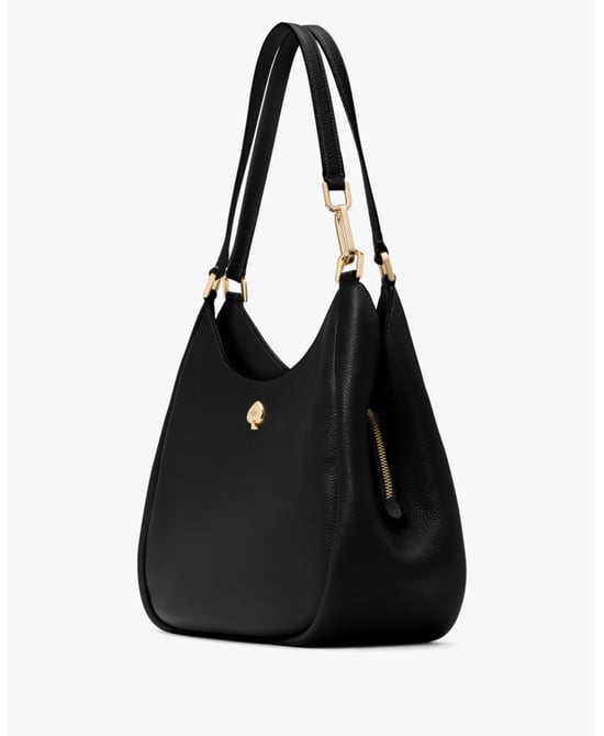 Kayla Pebbled Leather Large Triple Compartment Shoulder Bag - Image 2