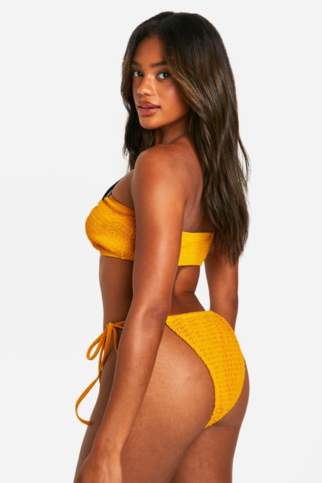 Seersucker Tie Side Bikini Brief - Image 2