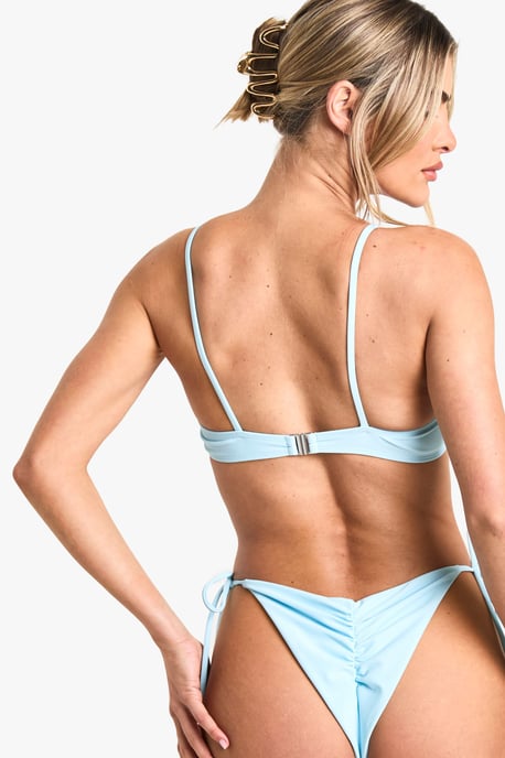 Underwired Tie Front Bikini Top - Image 2