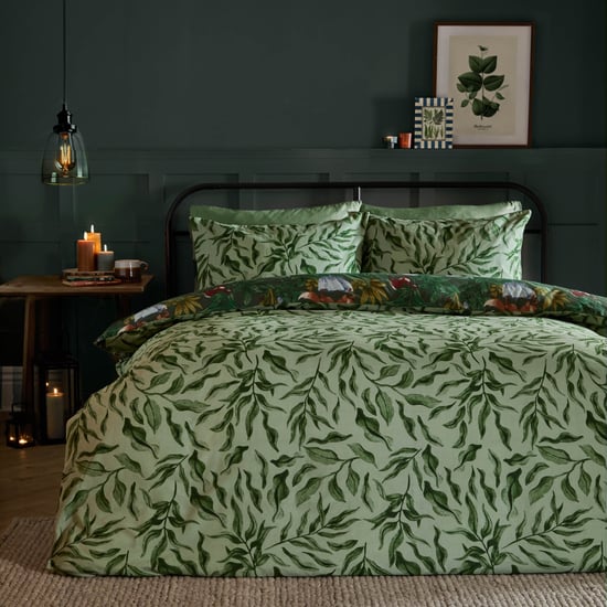 Furn Into The Woods Printed Reversible Duvet Cover Set - Image 2