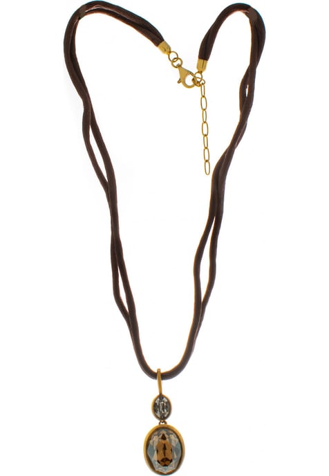 Folli Follie 3N7S123YFS Ladies Necklace - Image 1