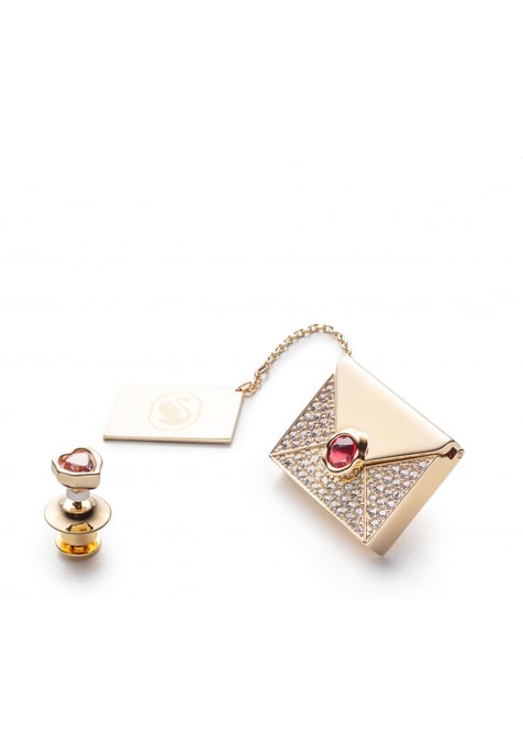 Swarovski 5665842 Ladies Letra Brooch - Image 1