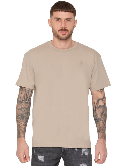 Enzo | 3 Pack Oversized Crew Neck T-Shirt - OFFWHT/OATMEL/GRY - Image 3