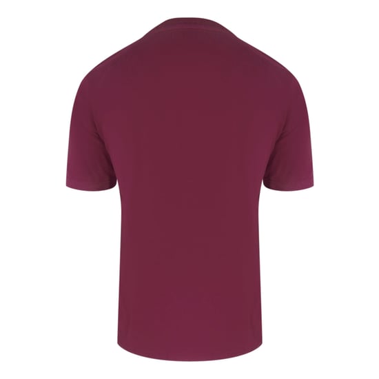 Aquascutum Active Small Pocket Burgundy T-shirt - Image 2
