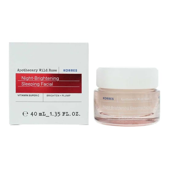Korres Apothecary Wild Rose Brightening Sleeping Facial Night Cream 40ml - Image 1