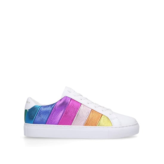 Kurt Geiger London Leather Lane Stripe Sneakers - Image 1
