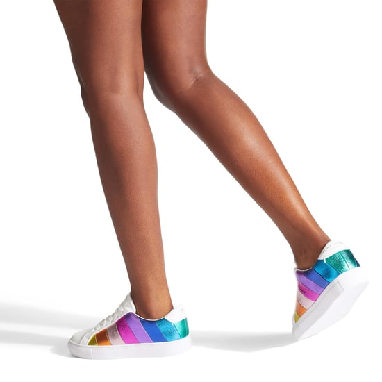 Kurt Geiger London Leather Lane Stripe Sneakers - Image 5
