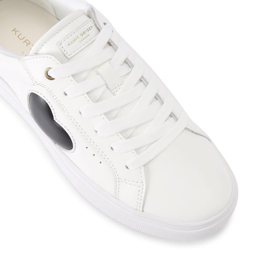 Kurt Geiger London Leather Lana Heart Sneakers - Image 4