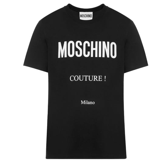 Moschino Couture Milano Black T-shirt - Image 1