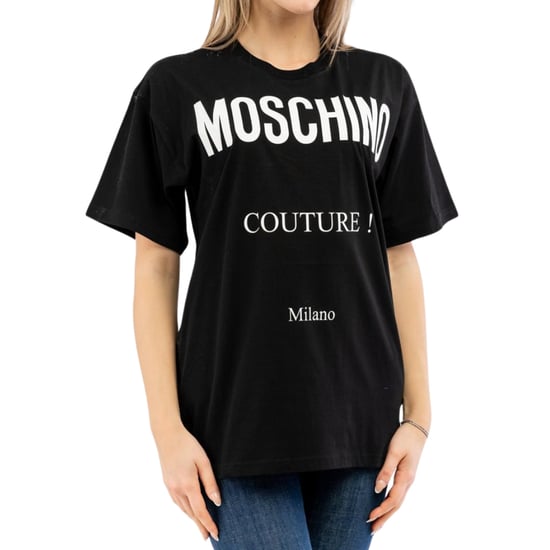 Moschino Couture Milano Black T-shirt - Image 4