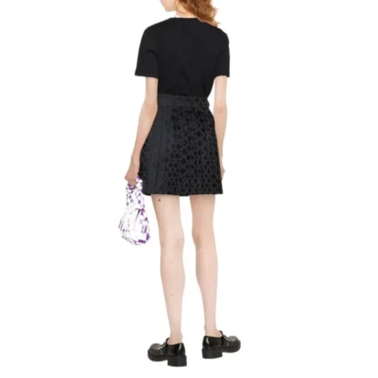 Moschino Dubbel Smiley Svart T-shirt - Image 3