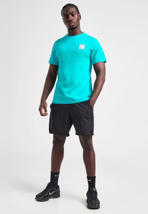 The North Face Mens M Small Box Logo T Shirt in Galactic Blue - Image 5
