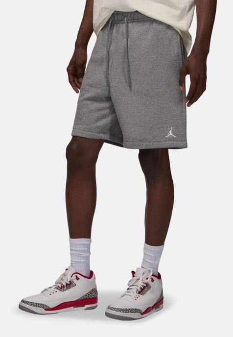 Nike Jordan Brooklyn Fleece Men’s Shorts in Grey - Image 1