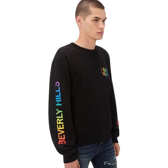 Amiri Xo Beverly Hills Zwarte Ronde Hals Trui - Image 3