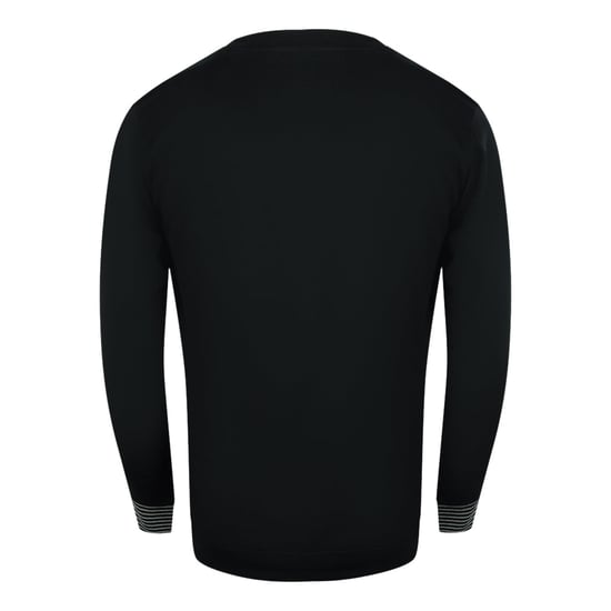 Cavalli Class Multi Logo Black Sweatshirt - Image 2