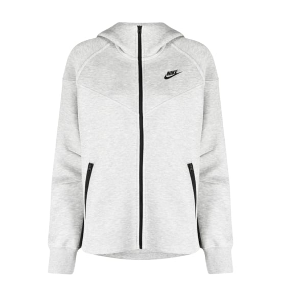 Nike Zip-up Light Grey Hoodie - Image 1
