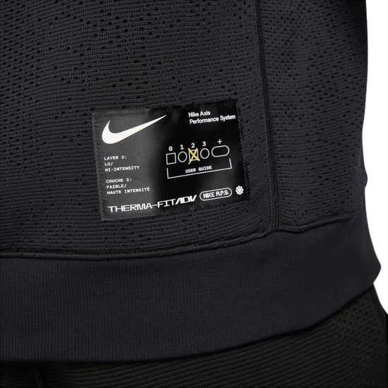 Nike Axis Performance System Collection Black Hoodie - Image 5