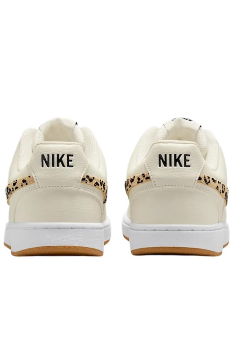 HF9552 Nike Womens Court Vision Trainers in White Leopard - Image 5