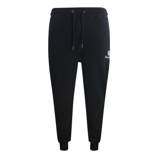 Aquascutum Active Basic Rib Track Pant Black Sweatpants - Image 1