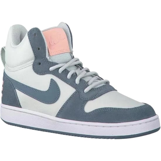 Nike Court Borough Mid Prem Zilveren Sneakers - Image 3