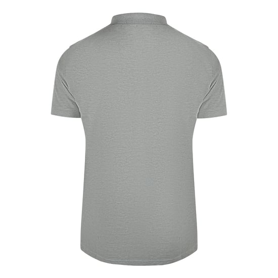Cavalli Class Getapete Schouders Grijs Poloshirt - Image 2