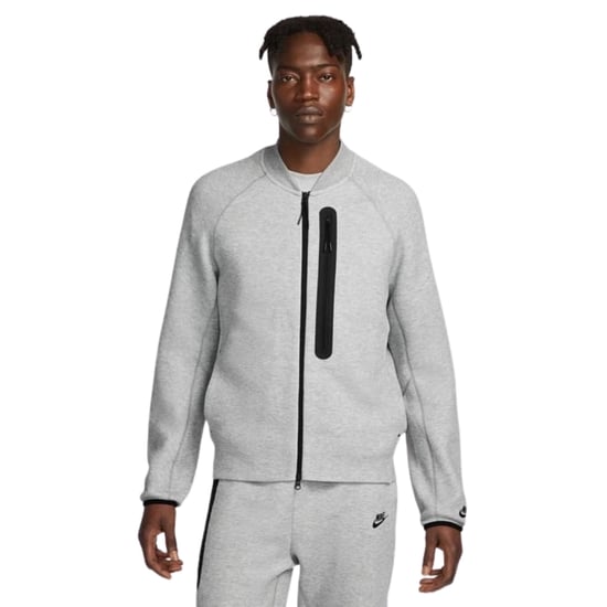 Nike Effen Grijs Trainingsjack Met Rits - Image 2