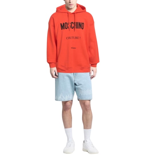 Moschino Couture Milano Oranje Hoodie - Image 2