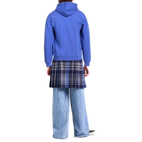 Moschino Couture Milano Blue Hoodie - Image 3