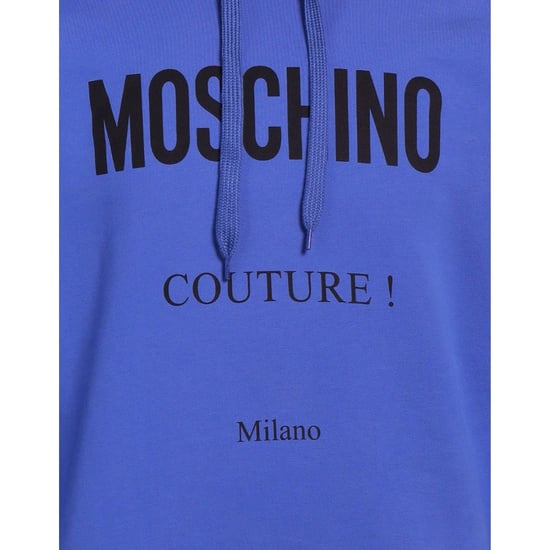 Moschino Couture Milano Blue Hoodie - Image 4