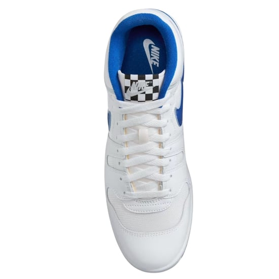 Nike Attack Blue Details White Trainers - Image 4