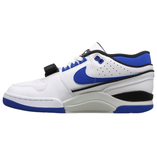Nike Air Force Blue Detail Witte Sneakers - Image 2