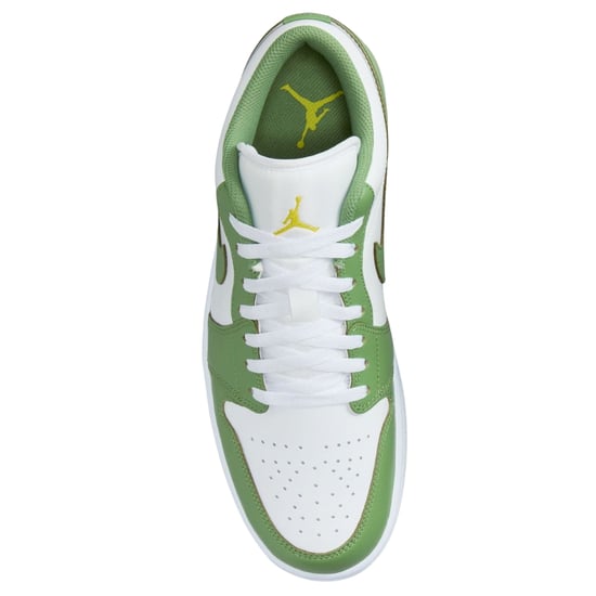 Nike Air Jordan 1 Low Se Green Trainers - Image 4