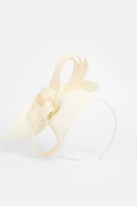 Asymmetric Bow Headband Fascinator - Image 2